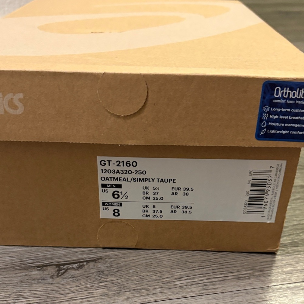 Asics GT-2160 Simply Taupe Sneakers - Picture 4 of 4